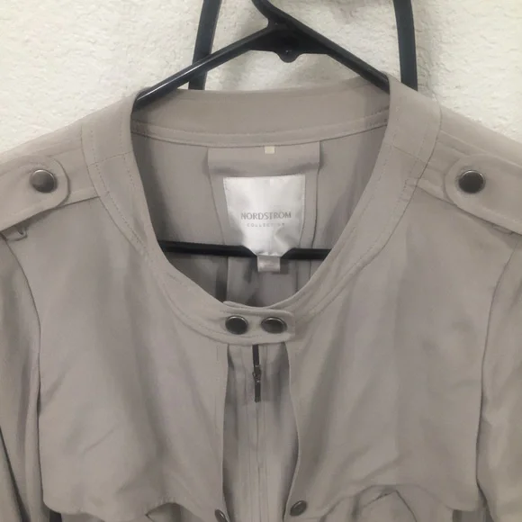 Norstrom collection silk jacket - Picture 3 of 7